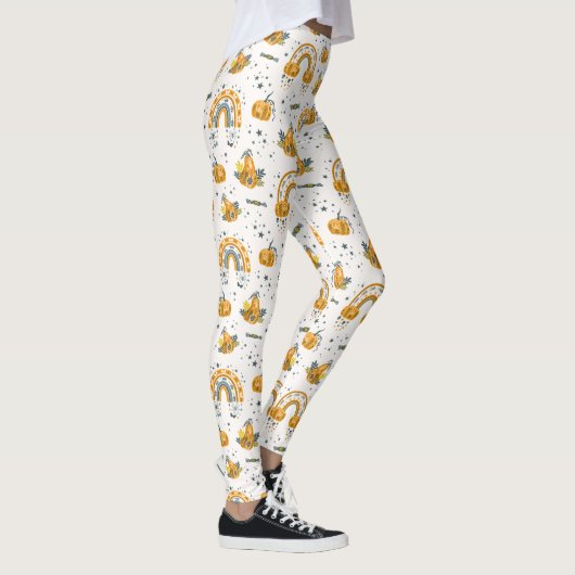 Leggings Symboles Halloween éffrayant motif (Droite)