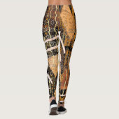 Leggings Symboles tribaux africains (Dos)