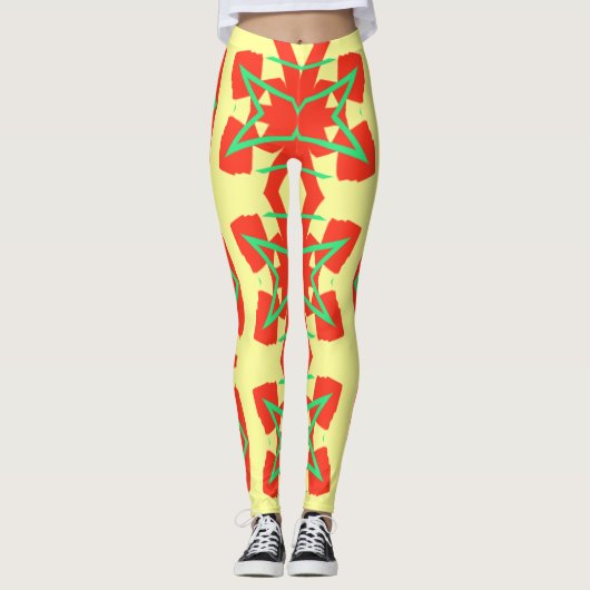Leggings Sympa multicolore classique "Ratti_Creative_Arts" (Devant)