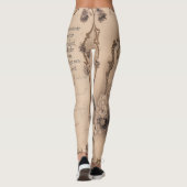 Leggings Symphonie hérissée (Dos)