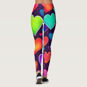 Leggings Symphonie Neon Heart (Dos)