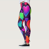 Leggings Symphonie Neon Heart (Gauche)