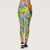 Leggings Système Abstrait (Dos)