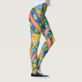 Leggings Système Abstrait (Droite)