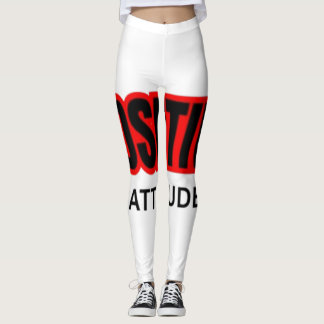 Leggings T-Shirt à typographie motivationnelle d'attitude p
