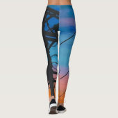 Leggings Tableau 'Sunset Hum' (Dos)