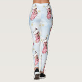 Leggings Tableaux d'art de Noël (Dos)