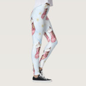 Leggings Tableaux d'art de Noël (Droite)