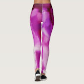 Leggings Tache de peinture violette (Dos)
