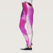 Leggings Tache de peinture violette (Gauche)