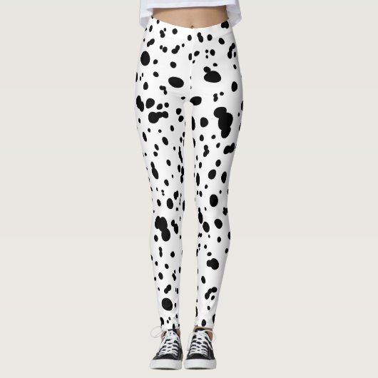 Leggings Taches dalmatiennes (Devant)