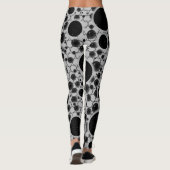 Leggings Taches de bulle spatiale - Argent (Dos)