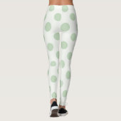 Leggings Taches de danse de l'olive (Dos)