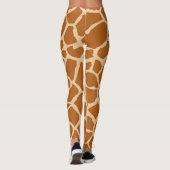 Leggings Taches de girafe d'amusement (Dos)