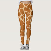 Leggings Taches de girafe d'amusement (Devant)
