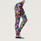 Leggings Taches de peinture funky (Droite)
