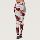 Leggings Taches de sang de Falln (Dos)