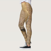 Leggings Taches d'impression de serpent Tights de peau de s (Gauche)