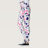 Leggings Tacheté de rose et de bleu (Gauche)