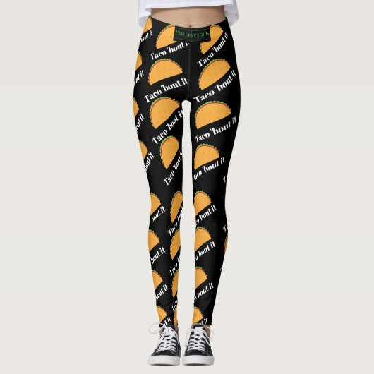 Leggings Taco, à propos de la légende (Devant)