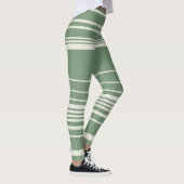 Leggings Tailles complexes en vert (Droite)