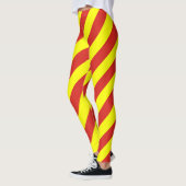 Leggings Tailles diagonales du drapeau national du Vietnam (Gauche)