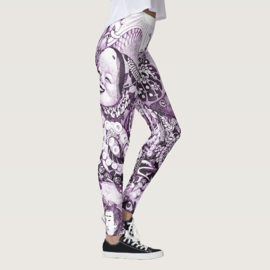Leggings Tako emaki300purple@miyasan (Droite)