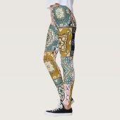 Leggings Talavera Indian : Patchwork, Ethnic Mosaic. (Gauche)
