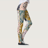 Leggings Talavera Indian : Patchwork, Ethnic Mosaic. (Droite)