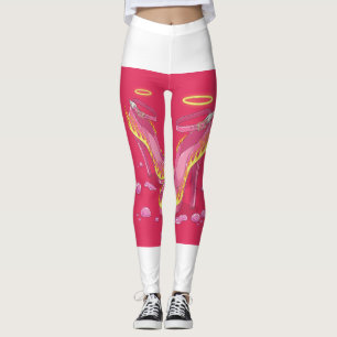 Leggings Talons d'Ange Rose 🔥 Jambes 😇