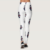 Leggings Tambour Clair Fanfare Bleu Marine Rouge (Dos)
