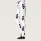Leggings Tambour Clair Fanfare Bleu Marine Rouge (Gauche)