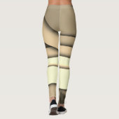 Leggings Tan monochrome moderne (Dos)