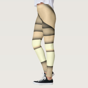 Leggings Tan monochrome moderne