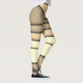 Leggings Tan monochrome moderne (Droite)