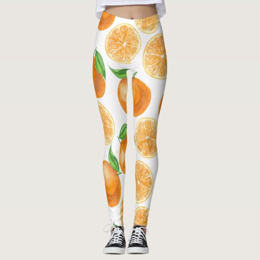 Leggings Tangères d'aquarelle (Devant)
