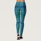 Leggings Tannenbaum carreau (Dos)