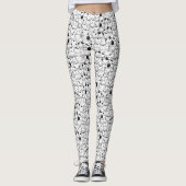 Leggings Tant de pattes Motifs de chats (Devant)