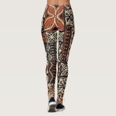 Leggings Tapa hawaïen : Patchwork tribal (Dos)