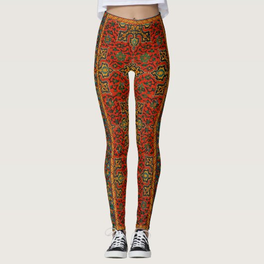 Leggings Tapis arabe vintage (Devant)