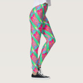 Leggings Tapis et chiffons Art pur abstrait suprême (Droite)