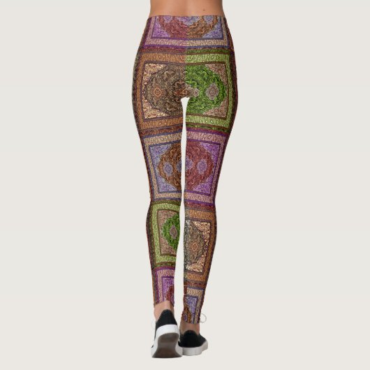 Leggings Tapis persans orientaux (Dos)