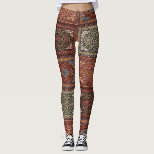 Leggings Tapis persans orientaux (Devant)