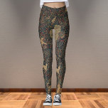 Leggings Tapisserie allegorique Millefleurs avec animaux<br><div class="desc">Tapisserie allegorique Millefleurs avec animaux</div>