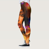 Leggings Tapisserie dorée Ayila (Gauche)