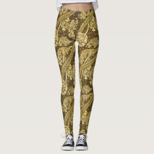 Leggings Tapisserie florale de Florence dans le style de Wi