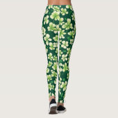 Leggings Tapisserie Shamrock Emeraude : Vert foncé (Dos)