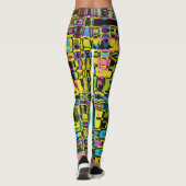 Leggings Tapisserie tribale (Dos)