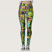 Leggings Tapisserie tribale (Devant)