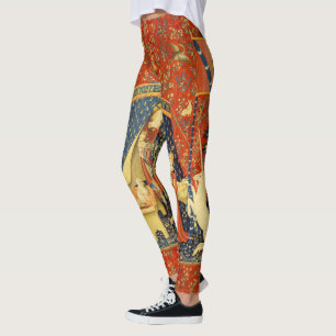 Leggings Tapisseries Unicorne Lady Legend Médiéval